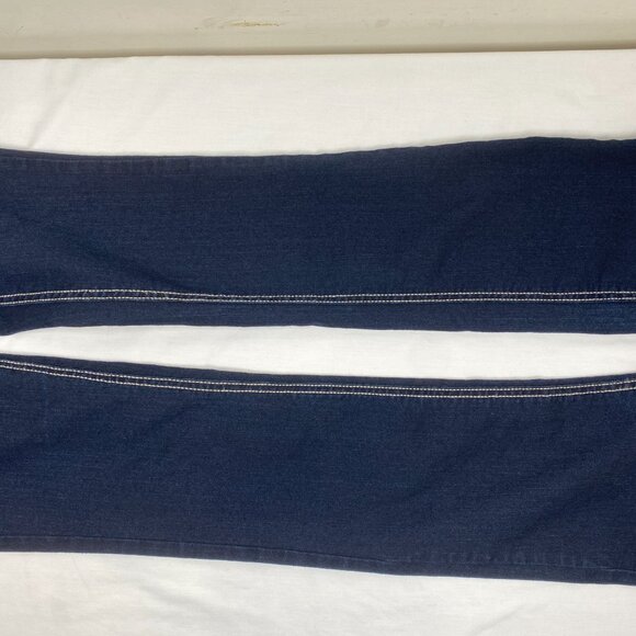 Womens Wrangler 10MWZJK Dark Wash Jeans Sz 0 x 34 Boot Cut - Picture 7 of 15